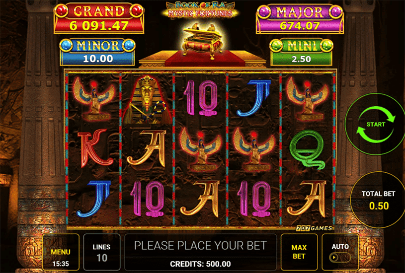 Book of Ra Mystic Fortunes Free Online Slots