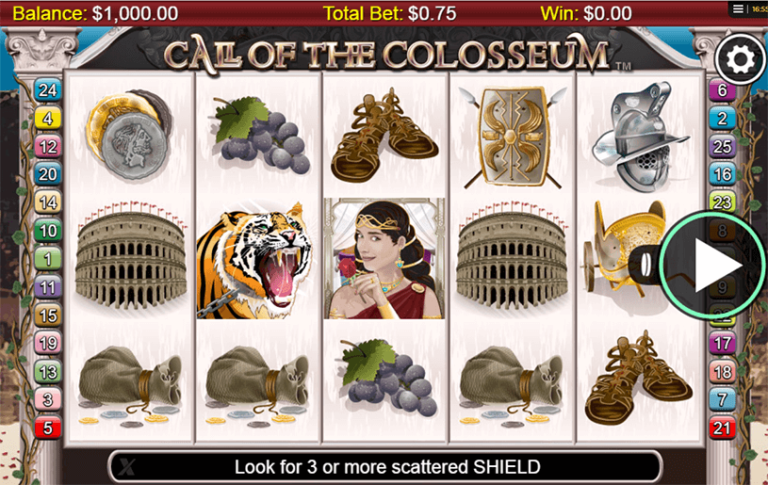 Call Of The Colosseum Slot Gambling