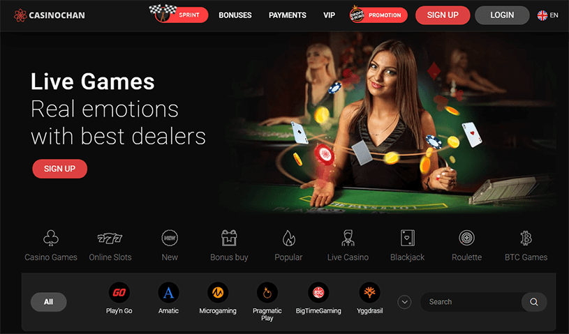 CasinoChan Casino review