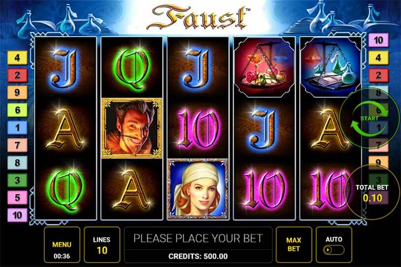Faust Slot Free Online Faust Slot Free Online