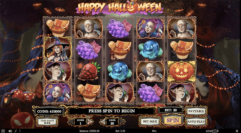 Slot de maquina Happy Halloween