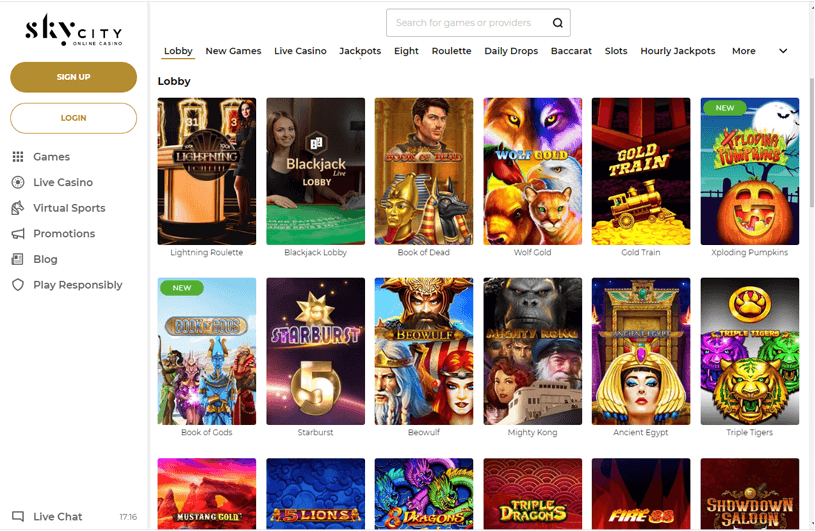 Sky City Casino Review 2025 | Bonus Codes & Games