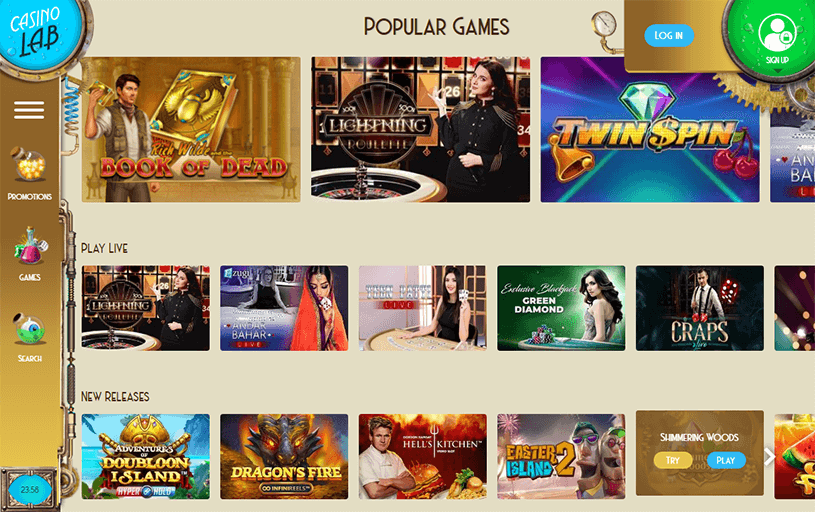 Casino Lab Review 2025 | Bonus Codes & Games