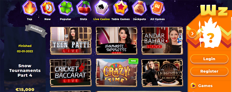 wazamba casino