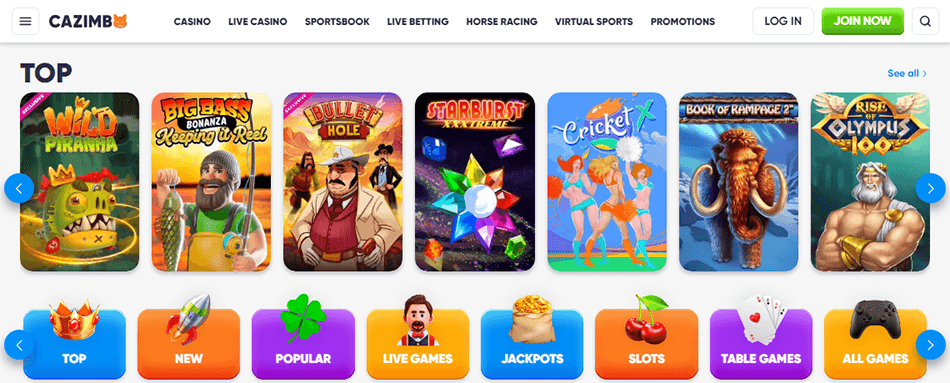 Cazimbo Casino Review 2025 | Bonus Codes & Games