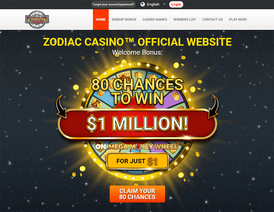 Zodiac Casino Review 2024 Bonus & Games